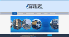 Desktop Screenshot of aguasdemallorca.com
